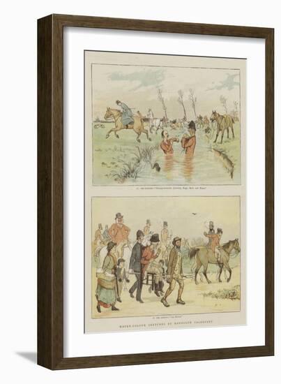 Water-Colour Sketches-Randolph Caldecott-Framed Giclee Print