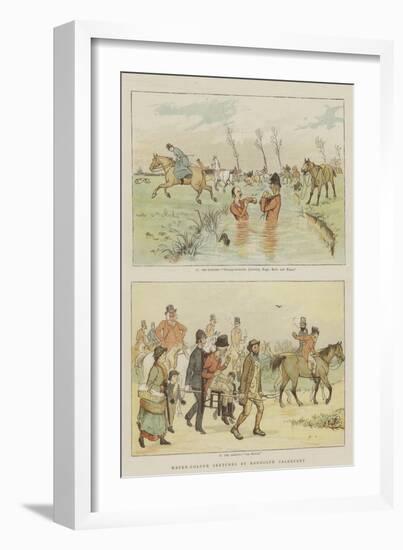 Water-Colour Sketches-Randolph Caldecott-Framed Giclee Print