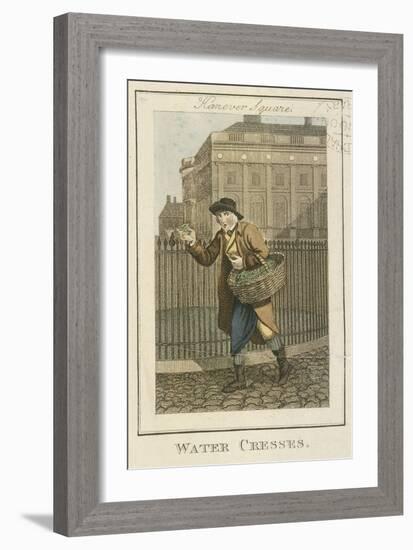Water Cresses, Cries of London, 1804-William Marshall Craig-Framed Giclee Print