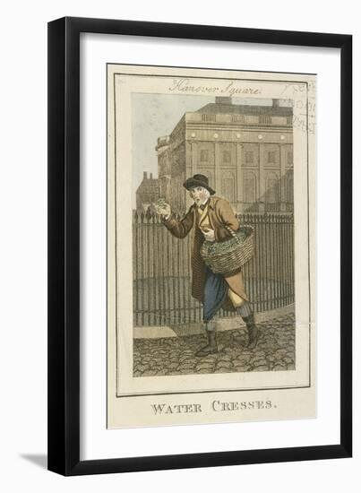 Water Cresses, Cries of London, 1804-William Marshall Craig-Framed Giclee Print