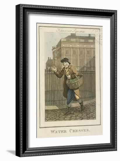 Water Cresses, Cries of London, 1804-William Marshall Craig-Framed Giclee Print