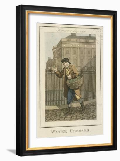 Water Cresses, Cries of London, 1804-William Marshall Craig-Framed Giclee Print