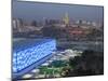 Water Cube National Aquatics Center and National Stadium at the Olympic Park, Beijing, China-Kober Christian-Mounted Photographic Print