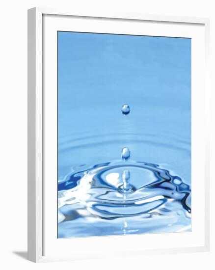 Water Drop Impact-Tony McConnell-Framed Photographic Print