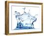 Water Drop Impact-PASIEKA-Framed Photographic Print
