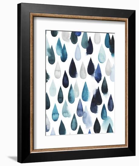 Water Drops II-Grace Popp-Framed Art Print