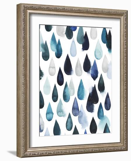 Water Drops II-Grace Popp-Framed Art Print