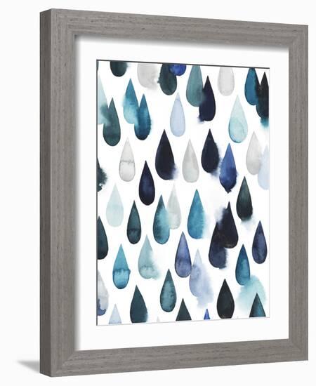 Water Drops II-Grace Popp-Framed Art Print