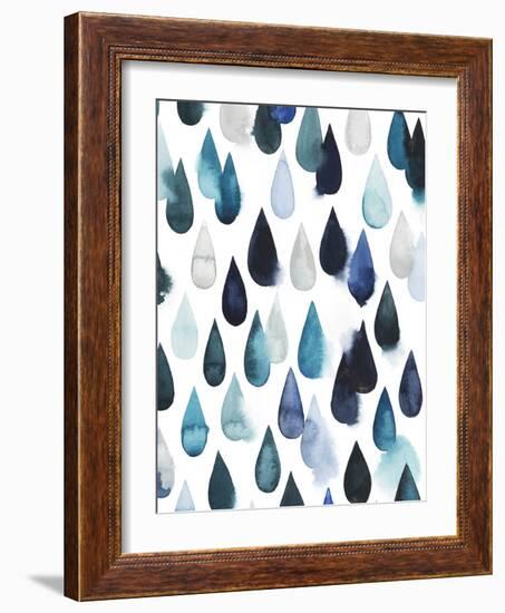 Water Drops II-Grace Popp-Framed Art Print