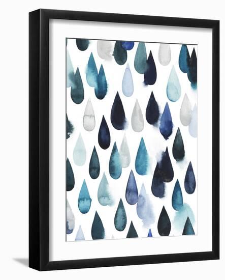 Water Drops II-Grace Popp-Framed Art Print