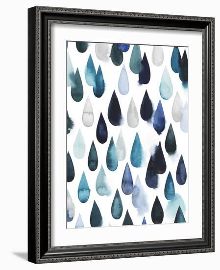 Water Drops II-Grace Popp-Framed Art Print