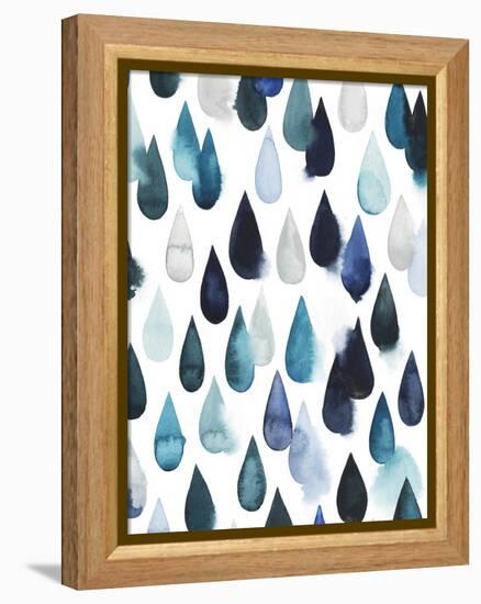 Water Drops II-Grace Popp-Framed Stretched Canvas