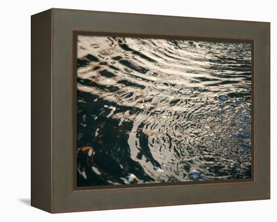 Water Drops III-Nicole Katano-Framed Stretched Canvas