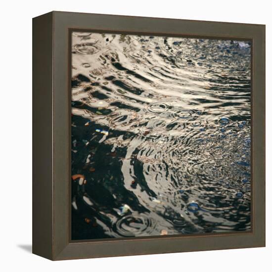 Water Drops IV-Nicole Katano-Framed Stretched Canvas