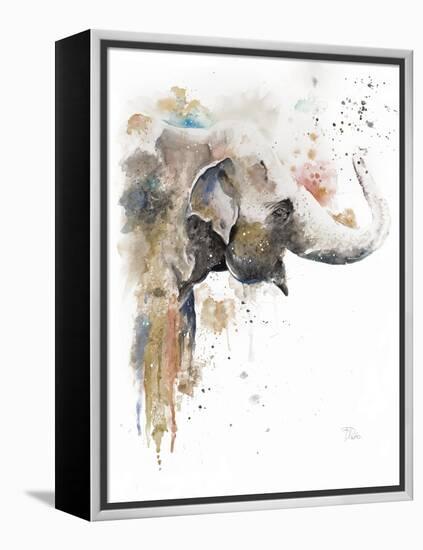 Water Elephant-Patricia Pinto-Framed Stretched Canvas