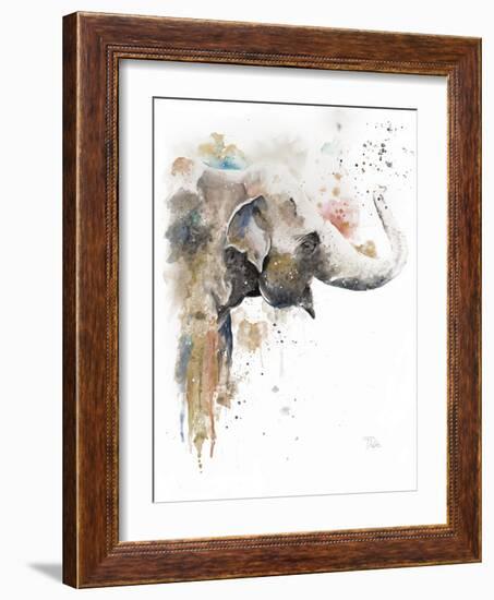 Water Elephant-Patricia Pinto-Framed Art Print