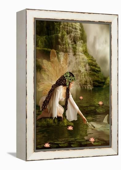 Water Fairy-null-Framed Stretched Canvas