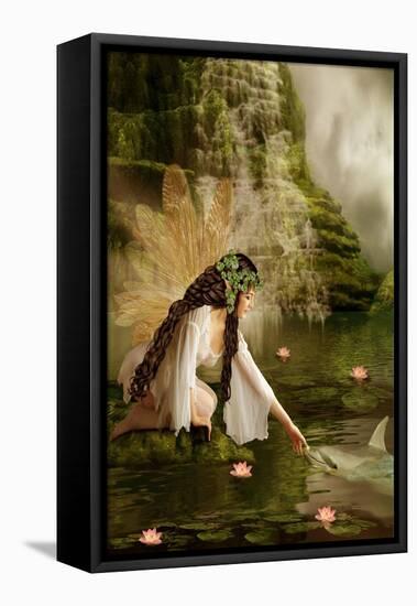 Water Fairy-null-Framed Stretched Canvas