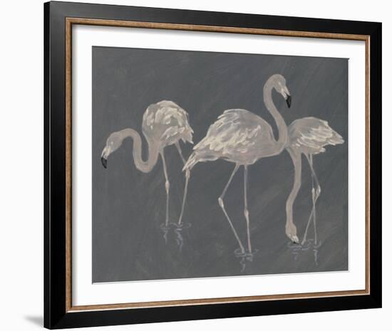 Water Flamboyance - Flock-Aurora Bell-Framed Giclee Print