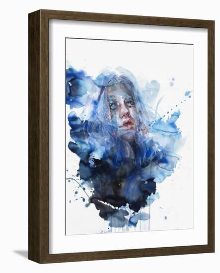 Water Flow-Agnes Cecile-Framed Art Print