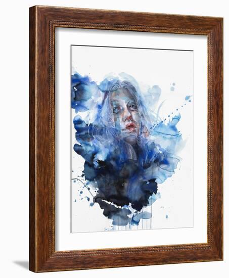 Water Flow-Agnes Cecile-Framed Art Print