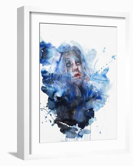 Water Flow-Agnes Cecile-Framed Art Print