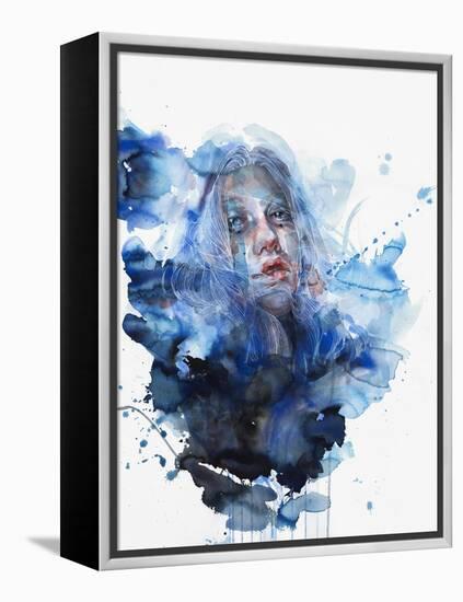 Water Flow-Agnes Cecile-Framed Stretched Canvas