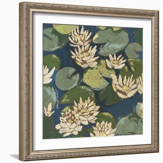 Water Flowers II-Megan Meagher-Framed Art Print