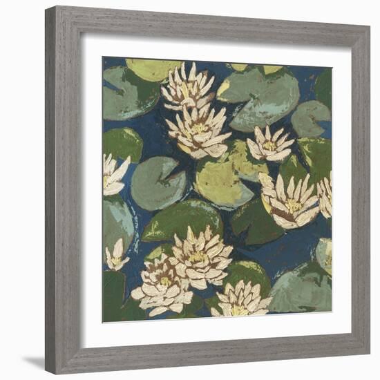 Water Flowers II-Megan Meagher-Framed Art Print
