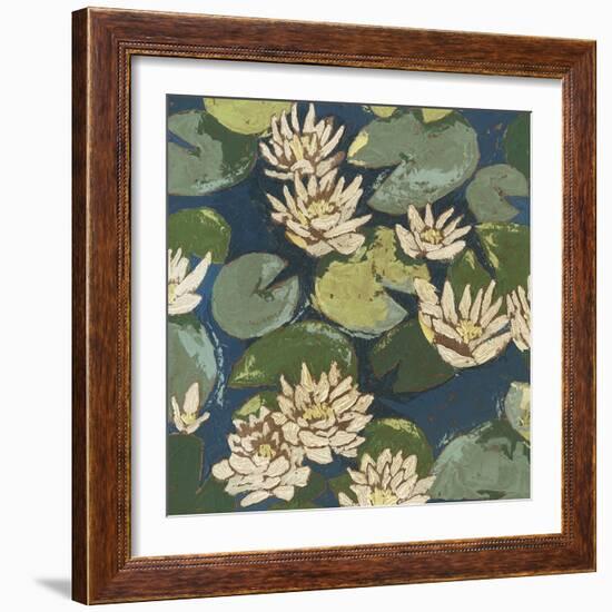 Water Flowers II-Megan Meagher-Framed Art Print