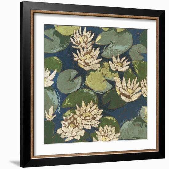 Water Flowers II-Megan Meagher-Framed Art Print