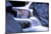 Water Flowing over Rocks in Stream-George D Lepp-Mounted Photographic Print