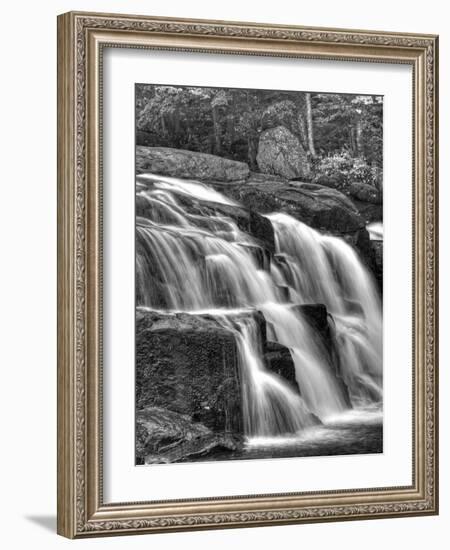 Water Flowing Over Rocks on a Waterfall-Rip Smith-Framed Photographic Print