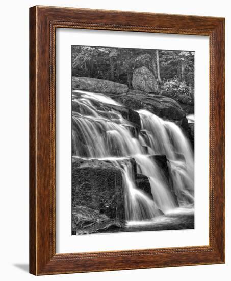 Water Flowing Over Rocks on a Waterfall-Rip Smith-Framed Photographic Print