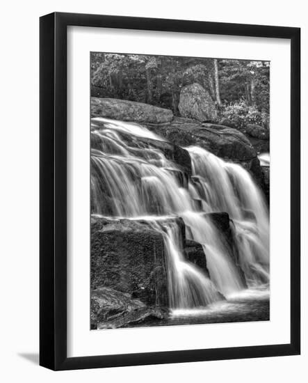 Water Flowing Over Rocks on a Waterfall-Rip Smith-Framed Photographic Print