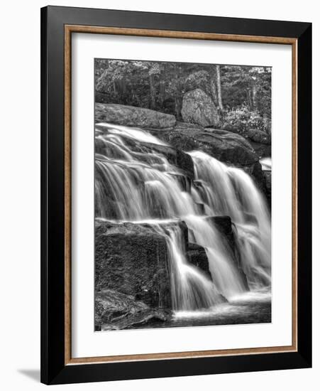 Water Flowing Over Rocks on a Waterfall-Rip Smith-Framed Photographic Print