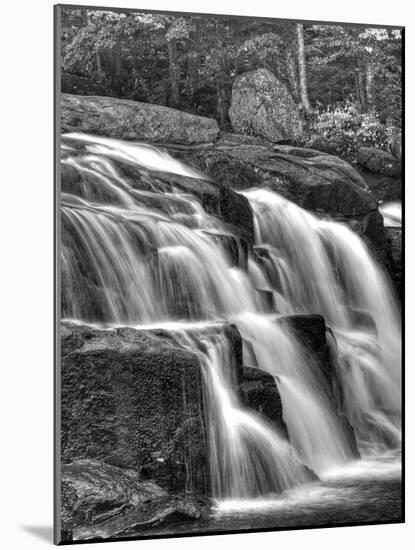 Water Flowing Over Rocks on a Waterfall-Rip Smith-Mounted Photographic Print