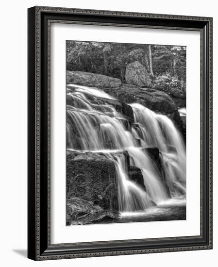 Water Flowing Over Rocks on a Waterfall-Rip Smith-Framed Photographic Print