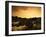 Water Flowing over Rocky Riverbed-Jan Lakey-Framed Photographic Print