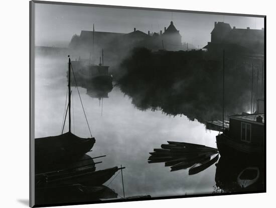 Water, Fog, Boats, 1960-Brett Weston-Mounted Photographic Print