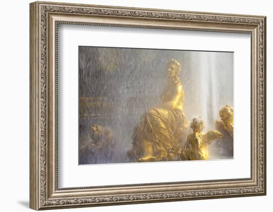 Water Fountain at Linderhof Palace, Bavaria, Germany, Europe-Miles Ertman-Framed Photographic Print