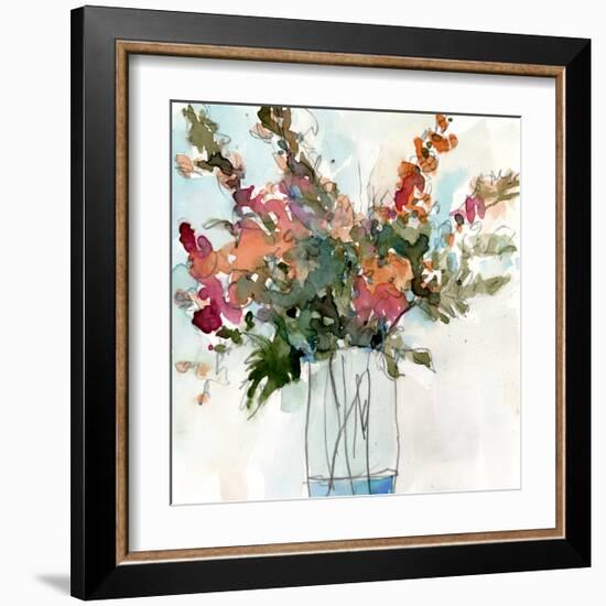 Water Garden Still Life I-Samuel Dixon-Framed Premium Giclee Print