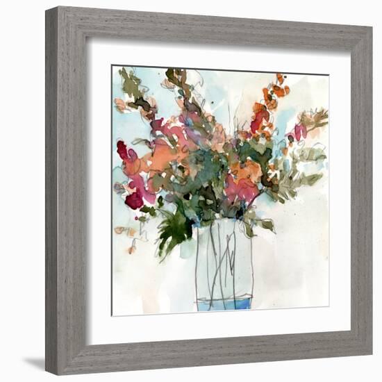 Water Garden Still Life I-Samuel Dixon-Framed Art Print