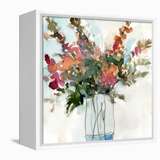 Water Garden Still Life I-Samuel Dixon-Framed Stretched Canvas