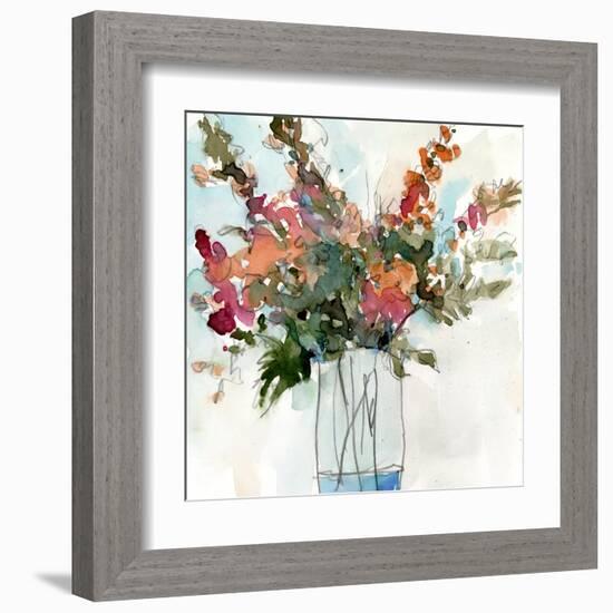 Water Garden Still Life I-Samuel Dixon-Framed Art Print