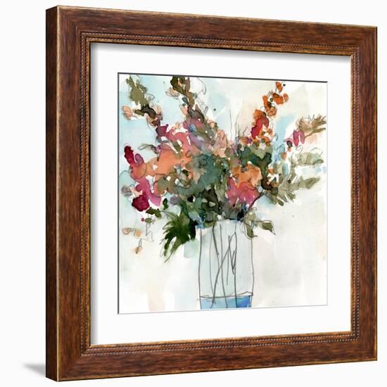 Water Garden Still Life I-Samuel Dixon-Framed Art Print