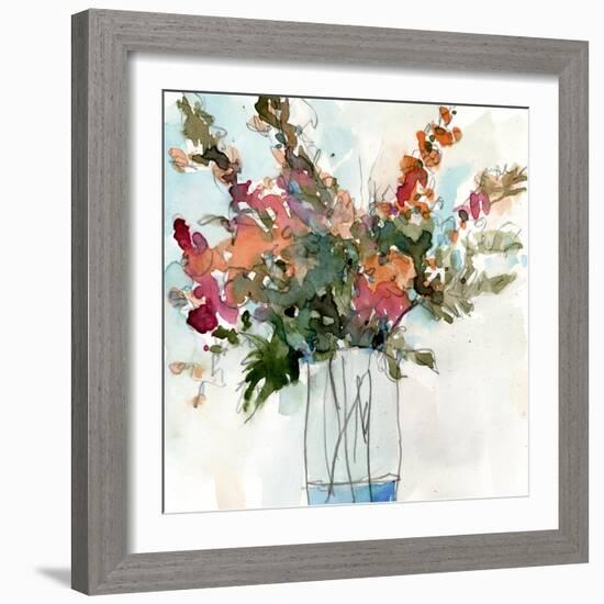 Water Garden Still Life I-Samuel Dixon-Framed Art Print