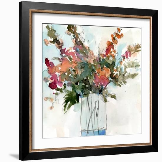 Water Garden Still Life I-Samuel Dixon-Framed Art Print