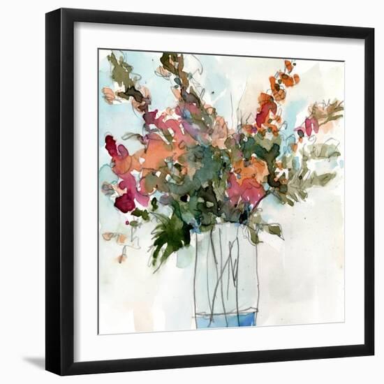 Water Garden Still Life I-Samuel Dixon-Framed Art Print