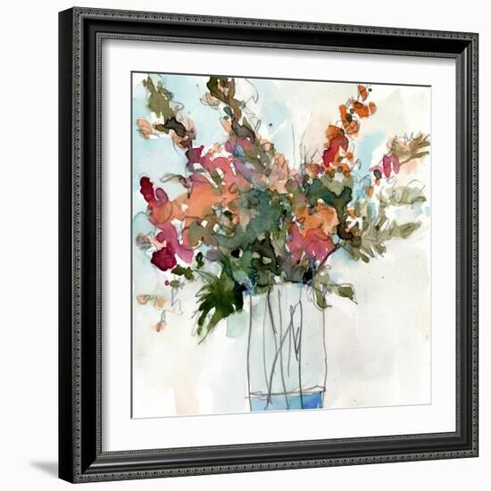 Water Garden Still Life I-Samuel Dixon-Framed Art Print